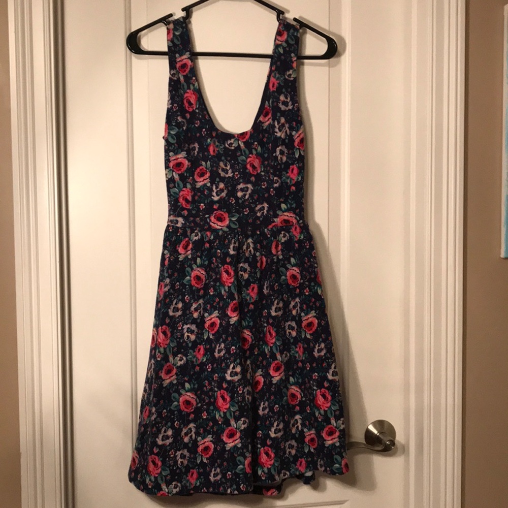 Lauren Conrad Cross Back Sun Dress